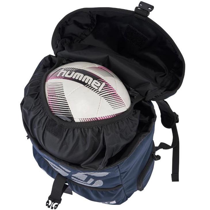 hummel（ヒュンメル） サッカーバッグ リュック 約26L ボール収納可