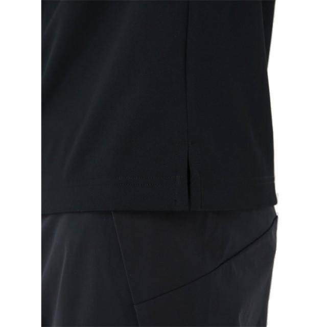 HELLY HANSEN ブラック 長袖ポロシャツ S/S LOGO POLO （ポロシャツ）｜＊＊HELLY HANSEN / ヘリーハンセン