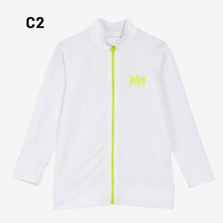 Helly Hansen ホワイト水着 Sサイズ HELLY HANSEN（ヘリーハンセン） キッズ 長袖 ラッシュガード 130