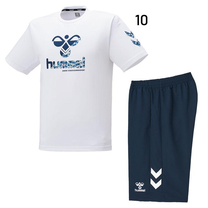 hummel ヒュンメル キッズ 半袖Tシャツ ハーフパンツ 上下 hummel ヒュンメル キッズ 半袖Tシャツ ハーフパンツ 上下