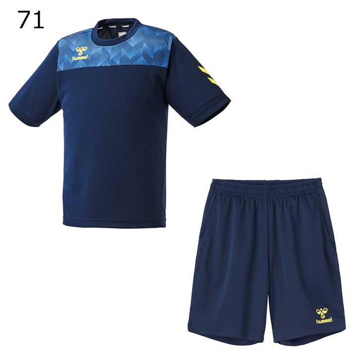 hummel ヒュンメル キッズ 半袖Tシャツ ハーフパンツ 上下