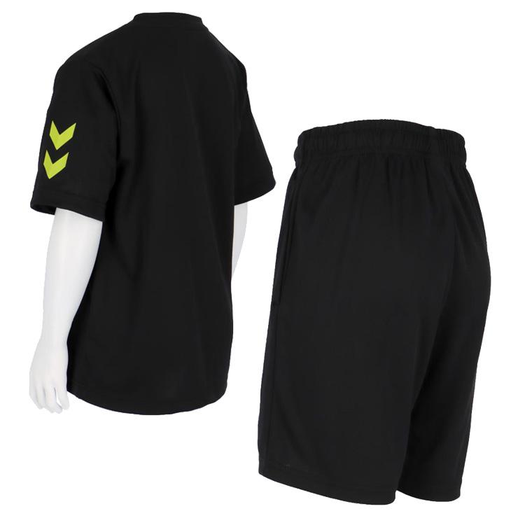 hummel（ヒュンメル） キッズ 半袖 Tシャツ ショートパンツ 上下 120