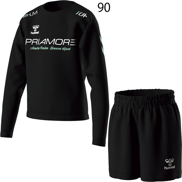 シャツ ヒュンメル キッズ 長袖シャツ ショートパンツ 上下 130-160cm