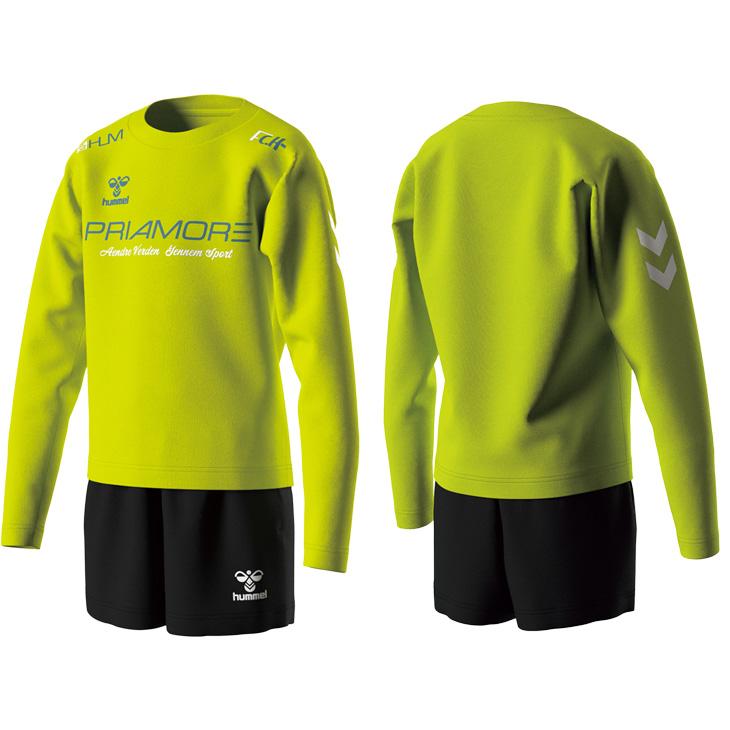 シャツ ヒュンメル キッズ 長袖シャツ ショートパンツ 上下 130-160cm