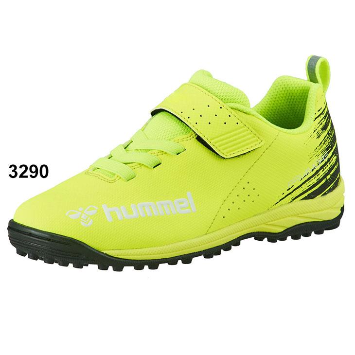 ヒュンメル キッズ サッカー トレーニングシューズ 子ども用/hummel プリアモーレ6 VTF Jr/ベルトタイプ ターフシューズ 17-22.0cm 人工芝対応 小学生 /HJS2129｜apworld｜02