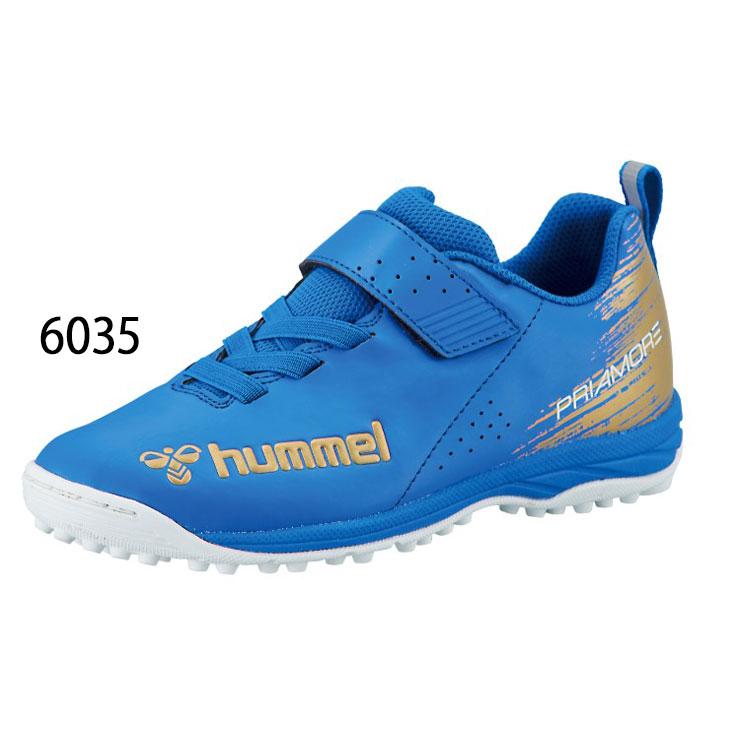 ヒュンメル キッズ サッカー トレーニングシューズ 子ども用/hummel プリアモーレ6 VTF Jr/ベルトタイプ ターフシューズ 17-22.0cm 人工芝対応 小学生 /HJS2129｜apworld｜06