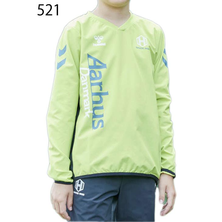 シャツ ヒュンメル キッズ ピステシャツ 長袖 hummel ジュニア