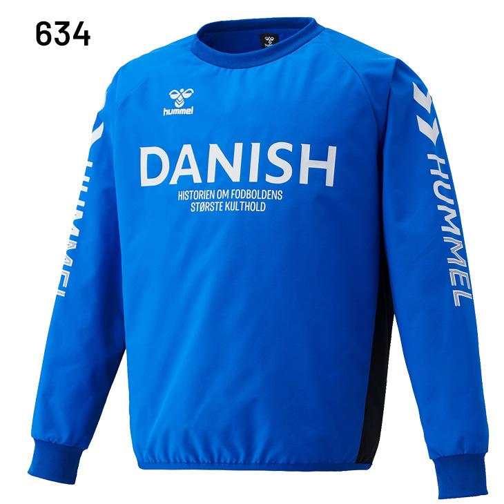 サッカー部　ピステ　ヒュンメル　ネイビー シャツ ヒュンメル キッズ 長袖 ピステシャツ 130-160cm 子供服