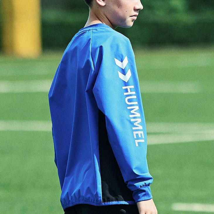 シャツ ヒュンメル キッズ 長袖 ピステシャツ 130-160cm 子供服