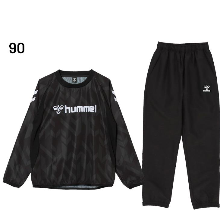 シャツ ヒュンメル キッズ ピステ 上下セット hummel ジュニア 長袖
