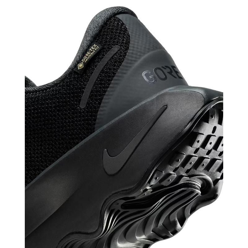 未使用級☆ナイキ モティバ GORE-TEX ウィメンズ 防水 黒 NIKE◇MOTIVA GORE-TEX_モティバ GORE-TEX/24cm/BLK : セカンド