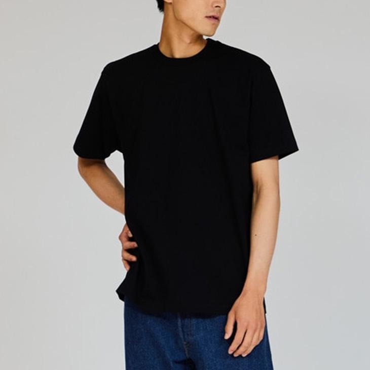 Hanes 黒色 Tシャツ Lサイズ マドンナ Hanes ヘインズ 半袖 Tシャツ メンズ KURO パックT 1枚入り 1P 無地