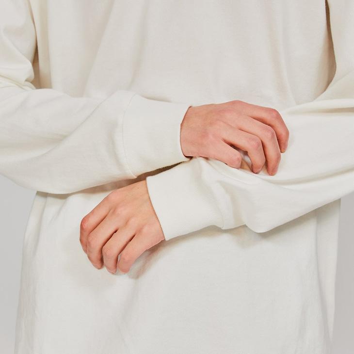 Hanes（ヘインズ） 長袖 Tシャツ メンズ Hanes T-SHIRTS SHIRO パックT
