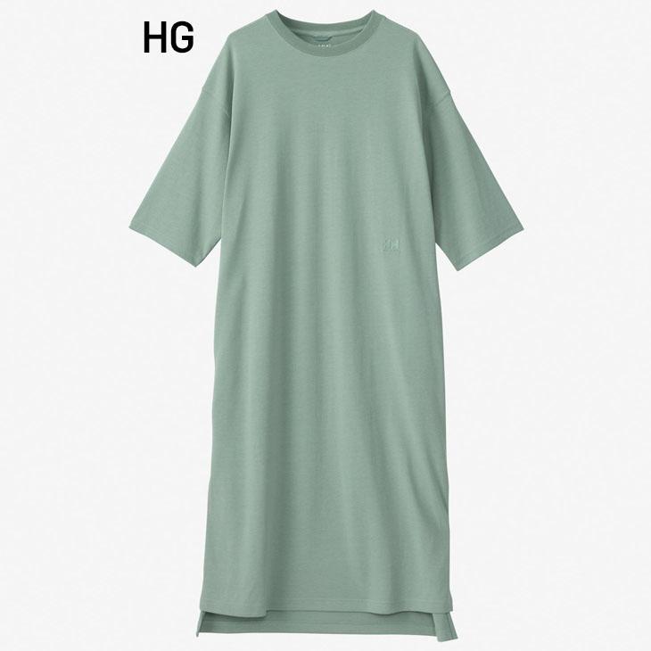 HELLY HANSEN（ヘリーハンセン） 半袖 ワンピース レディース ひざ下丈
