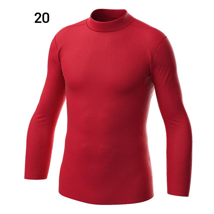 hummel（ヒュンメル） インナーシャツ 裏起毛 メンズ モックネック