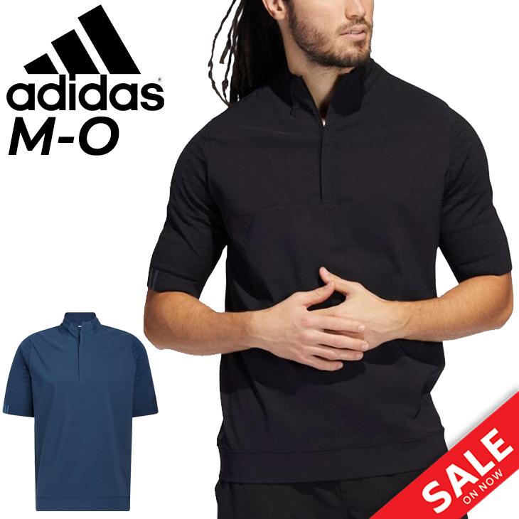 アディダス メンズ ゴルフウェア adidas GOLF プライムニット 半袖プル