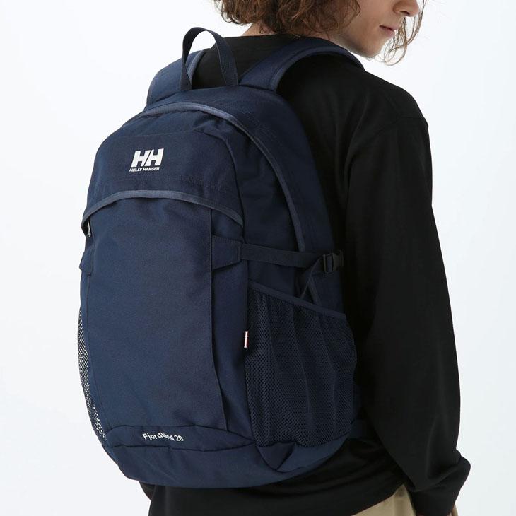 ヘリーハンセン リュックサック デイバッグ 28L レインカバー付き 