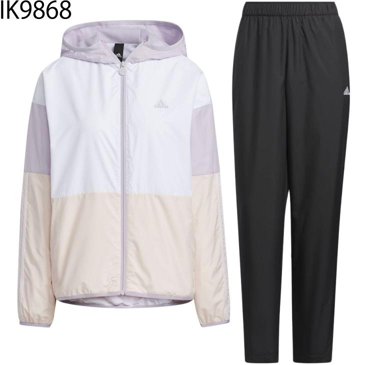 adidas アディダス ウィンドブレーカー レディース 上下 ルーズ adidas アディダス ウィンドブレーカー レディース 上下 ルーズ
