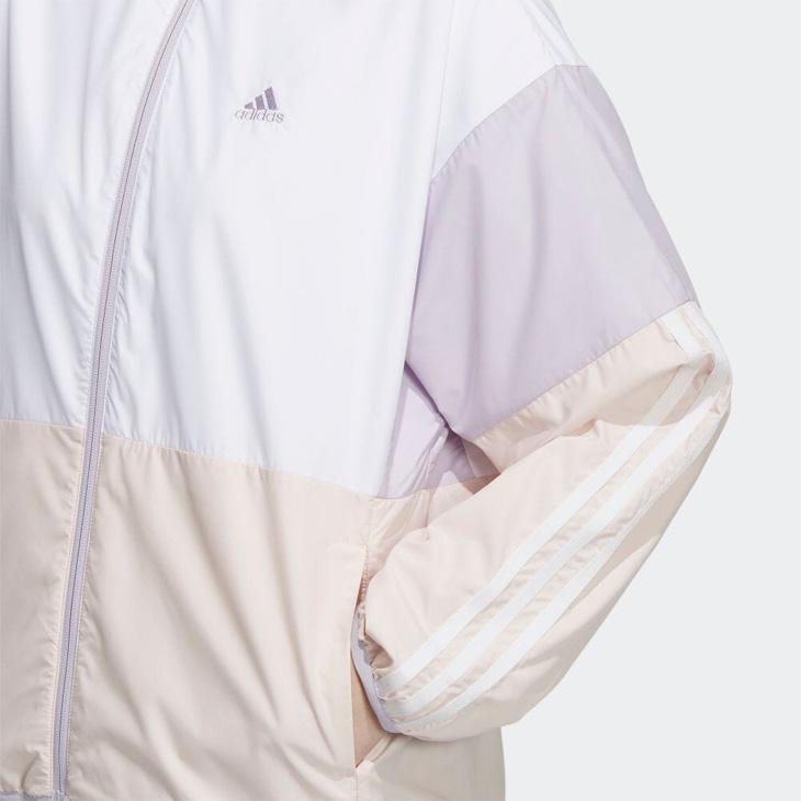 adidas - adidas ウィンドブレーカー レディース アディダス ウィンドブレーカー レディース adidas フーディ