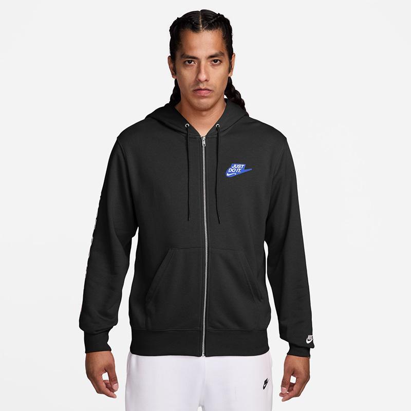 【新品】NIKE ナイキ 上下 ジップパーカー セットアップ / ブラック XL NIKE（ナイキ） スウェット メンズ 上下 クラブ ジップパーカー ロング