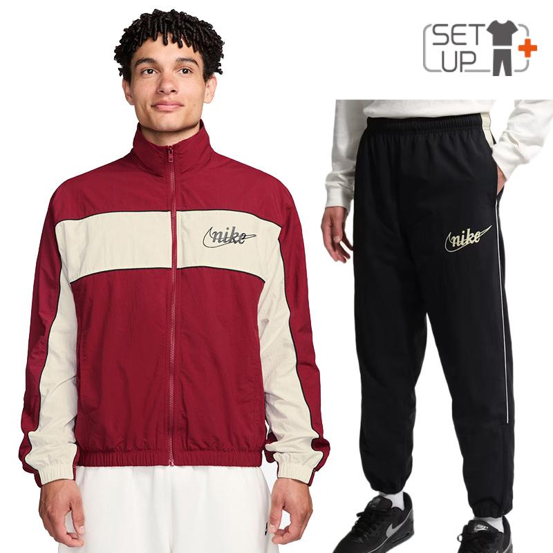 ナイキ　ウィンドブレーカーセットアップ　Lサイズ 黒 NIKE（ナイキ） ウィンドブレーカー 上下 メンズ ウィンドランナー
