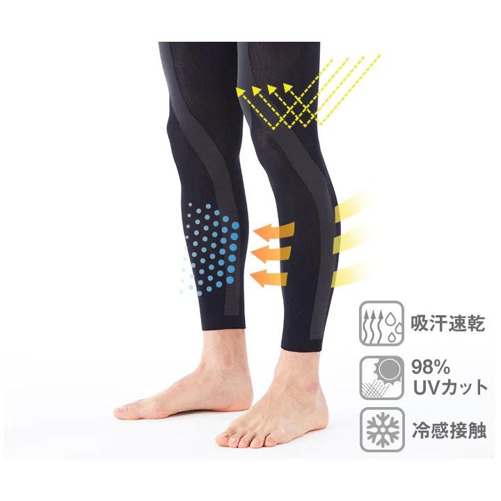 ランテージ メンズ レディース ロングタイツ コンプレッション
