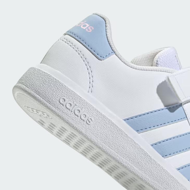 アディダス ジュニアシューズ スニーカー 19-25cm adidas グランドコート 2.0 子供靴 ローカット コートスタイル キッズスニーカー カジュアルシューズ /IG4841 | adidas | 06