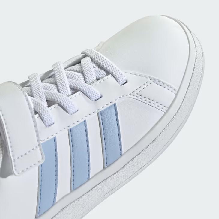 アディダス ジュニアシューズ スニーカー 19-25cm adidas グランドコート 2.0 子供靴 ローカット コートスタイル キッズスニーカー カジュアルシューズ /IG4841 | adidas | 07