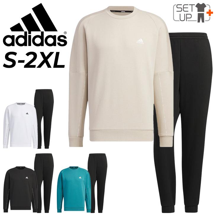 adidas（アディダス） スウェット 上下 メンズ adidas WORDING 長袖 