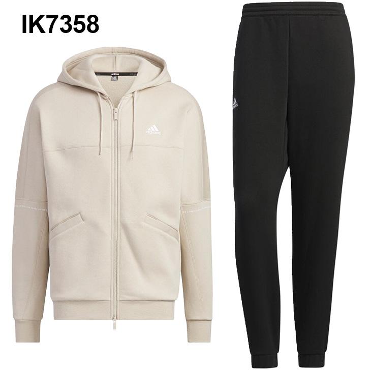 adidas（アディダス） スウェット 上下 メンズ 裏起毛 フルジップ