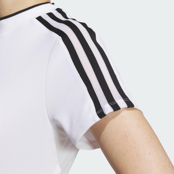 adidas GOLF【S】セットアップ 半袖モックネック＆ストレッチパンツ adidas アディダス モックネックシャツ 半袖 レディース ゴルフ