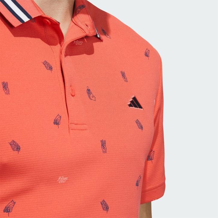 【新品未使用】adidas ドット柄 ポロシャツ 半袖 黒　ゴルフ　スポーツ 楽天市場】 【公式】アディダス adidas 返品可 ゴルフ 【ゴルフ