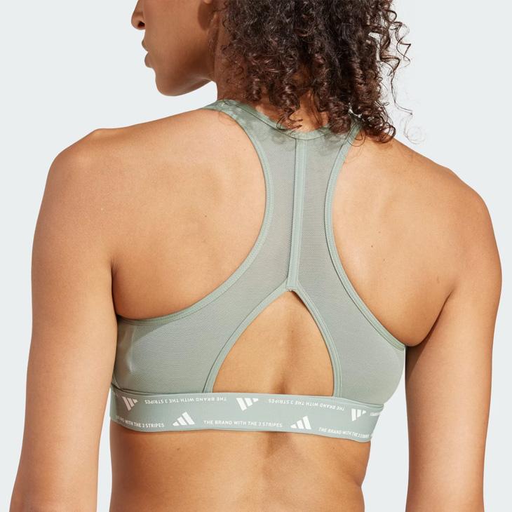 adidas アディダス スポーツブラ レディース Powerreact