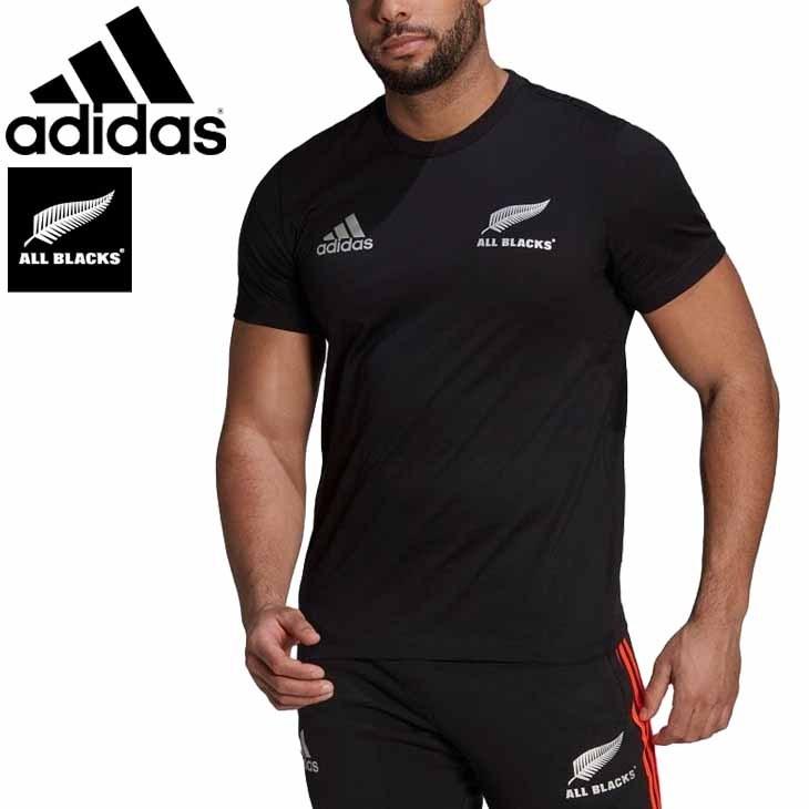 Tシャツ 半袖 メンズ アディダス Adidas All Blacks オールブラックス コットン Tee ラグビー スポーツウェア トレーニング 男性 ファンアイテム Iyp56 Apworld 通販 Paypayモール