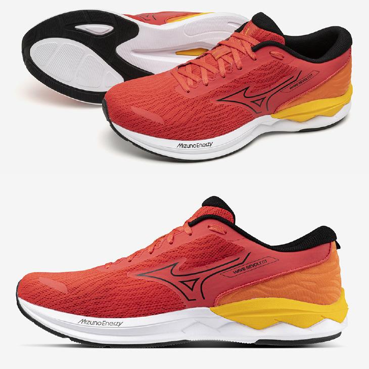 MIZUNO（ミズノ） ランニングシューズ メンズ 3E相当 ウエーブリボルト