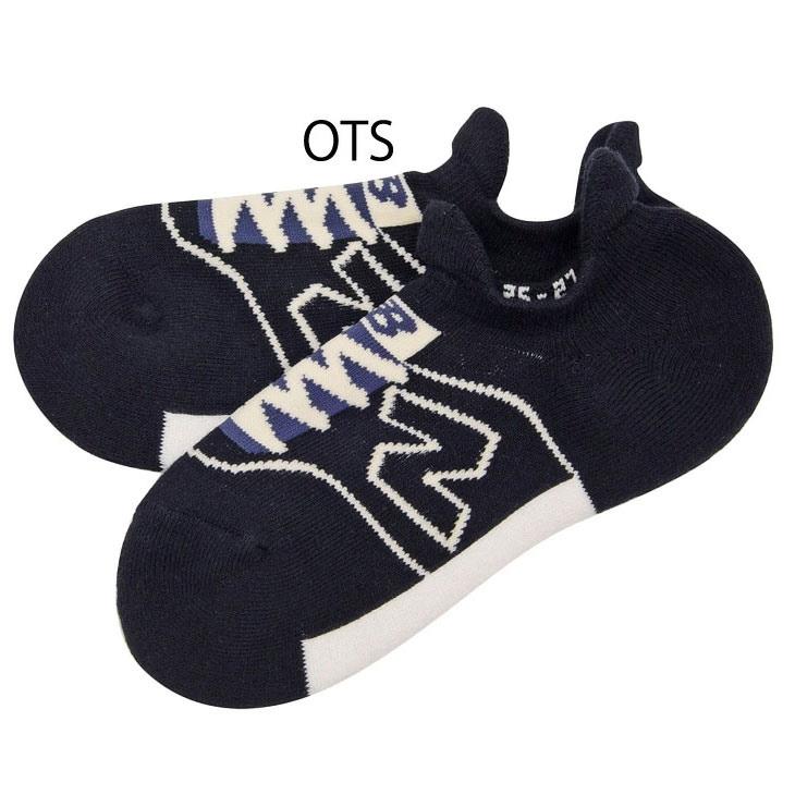 スニーカーソックス 靴下 メンズ レディース/ニューバランス Newbalance スニーカー柄パイルソックス/くつした 男女兼用 カジュアル 普段使い /JASL0646 | New Balance | 02