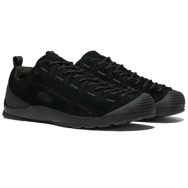KEENジャスパー24cmアウトドアシューズブラック スエード スニーカー KEEN（キーン） メンズ アウトドアシューズ ジャスパー JASPER