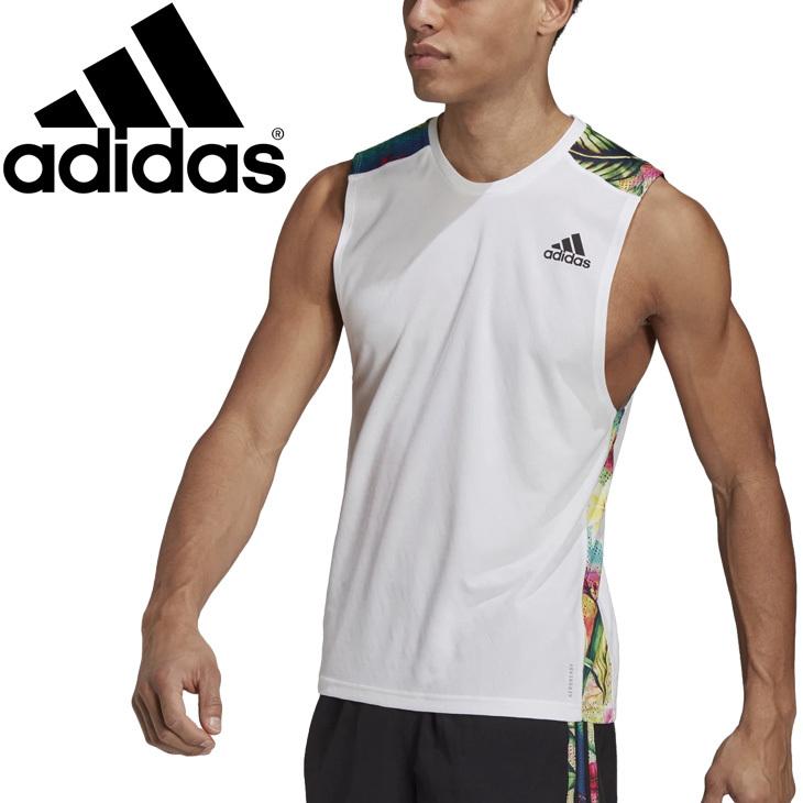 タンクトップ ノースリーブ Tシャツ メンズ アディダス Adidas Floral Sl M スポーツウェア ランニング ジョギング トレーニング 男性 トップス Jle37 Gk6979 Apworld 通販 Paypayモール