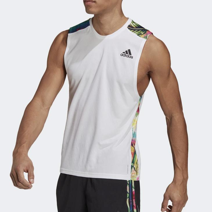 タンクトップ ノースリーブ Tシャツ メンズ アディダス Adidas Floral Sl M スポーツウェア ランニング ジョギング トレーニング 男性 トップス Jle37 Gk6979 Apworld 通販 Paypayモール