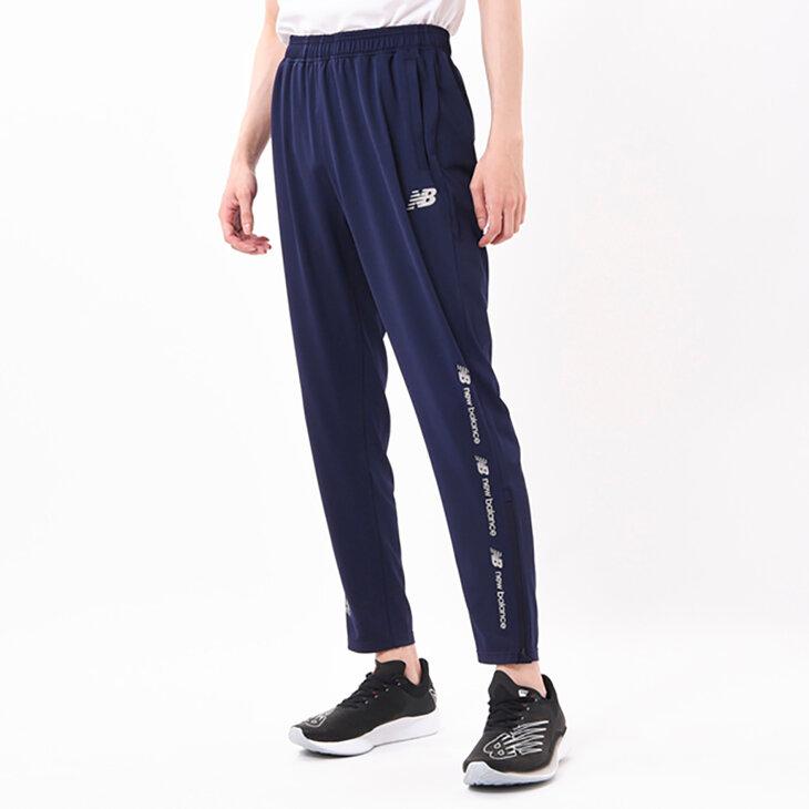 new balance ニューバランス トレーニング パンツ ナイロン 紺 XL New Balance（ニューバランス） トレーニングパンツ ジャージ メンズ