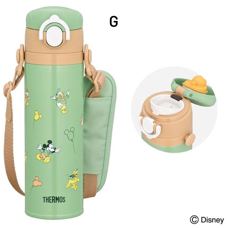 Disney（ディズニー） 子供用 水筒 保温 保冷 500ml 0.5L THERMOS 真空