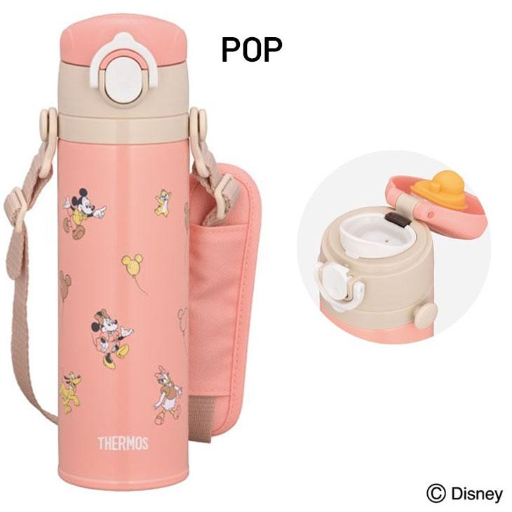 Disney（ディズニー） 子供用 水筒 保温 保冷 500ml 0.5L THERMOS 真空