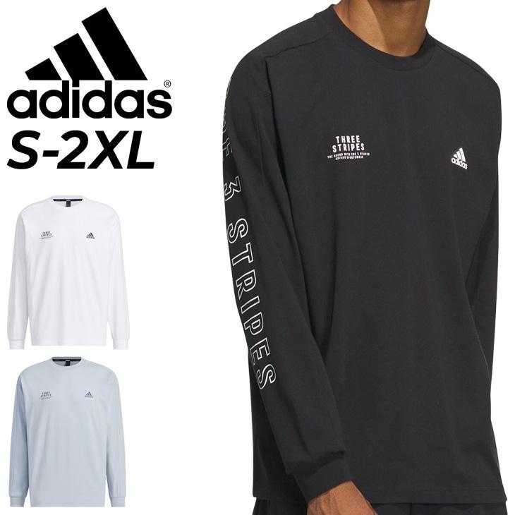 adidas（アディダス） 長袖 Tシャツ メンズ adidas WORDING コットンT