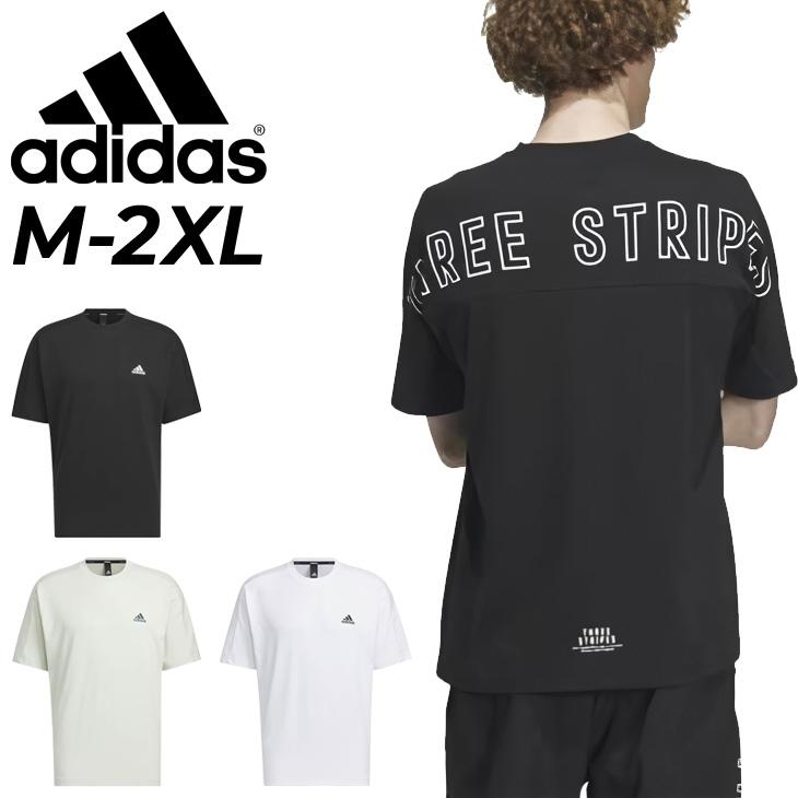 アディダス 復刻デザイン でかロゴ 半袖 半端丈 トレーナー ジャージ Tシャツ 半袖【アディダス公式】