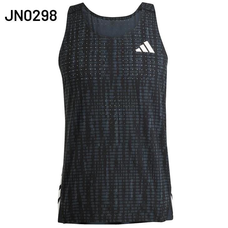 ADIZERO アディダス ノースリーブシャツ メンズ ランニングウエア