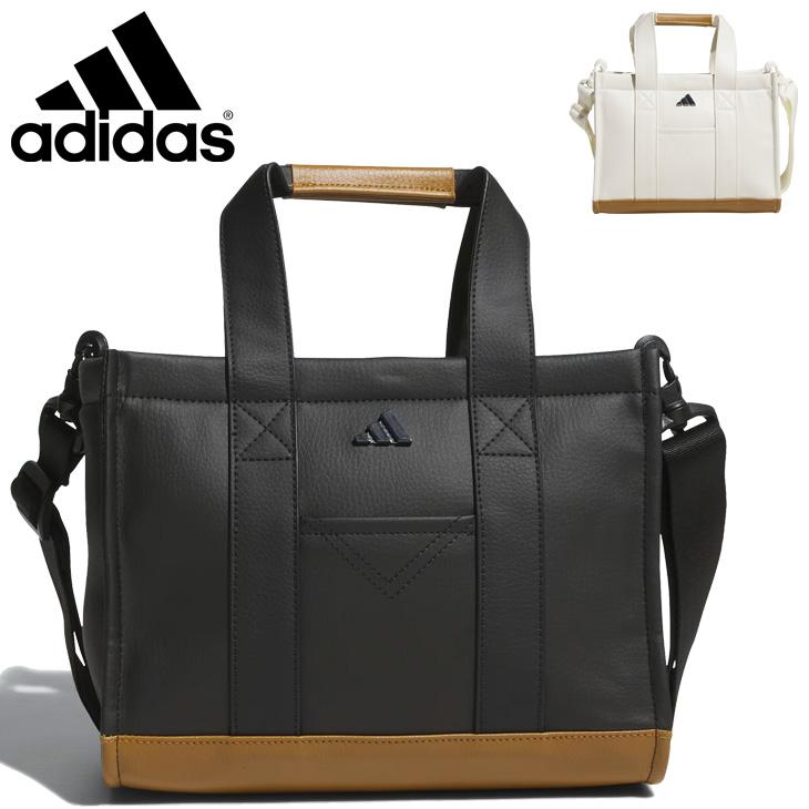 adidas ゴルフ ラウンドバッグ ダークブラウン adidas（アディダス） ハンドバッグ オリジナルスゴルフ モノグラム
