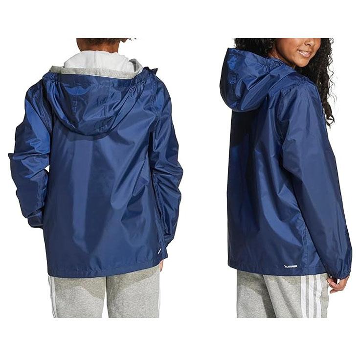 新品タグ付き　アディダス　ジャンパー　防水　防風 adidas（アディダス） キッズ ジュニア 防水ジャケット スモールロゴ
