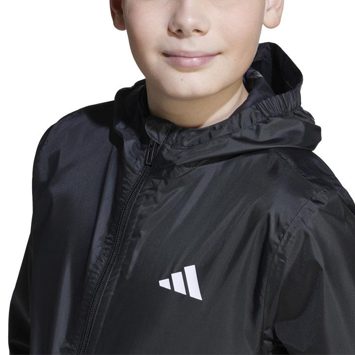 adidas（アディダス） キッズ ジュニア 防水ジャケット スモールロゴ