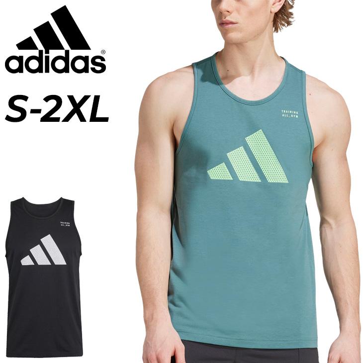 adidas（アディダス） M ALL GYM グラフィック タンクトップ メンズ