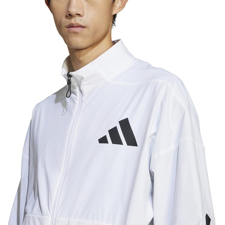 adidas FT2779 ホワイト ウィンドブレーカー M